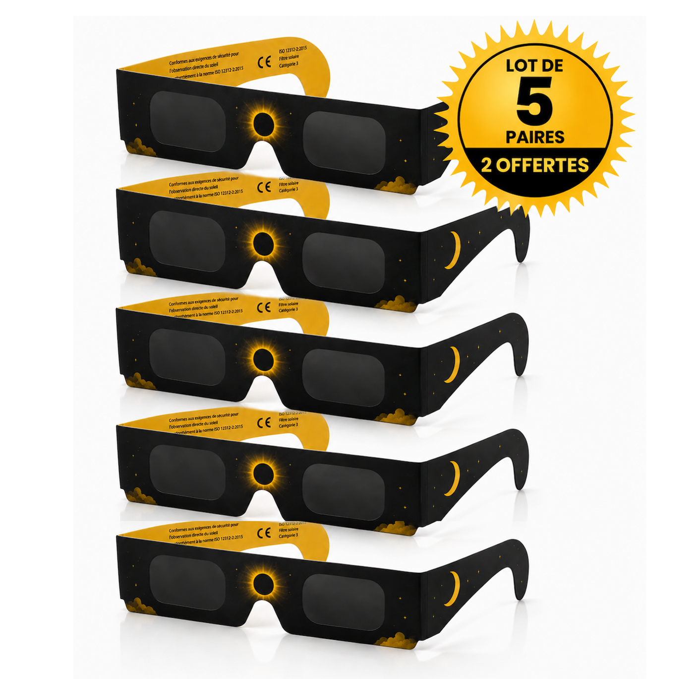 Lunettes Éclipse Solaire