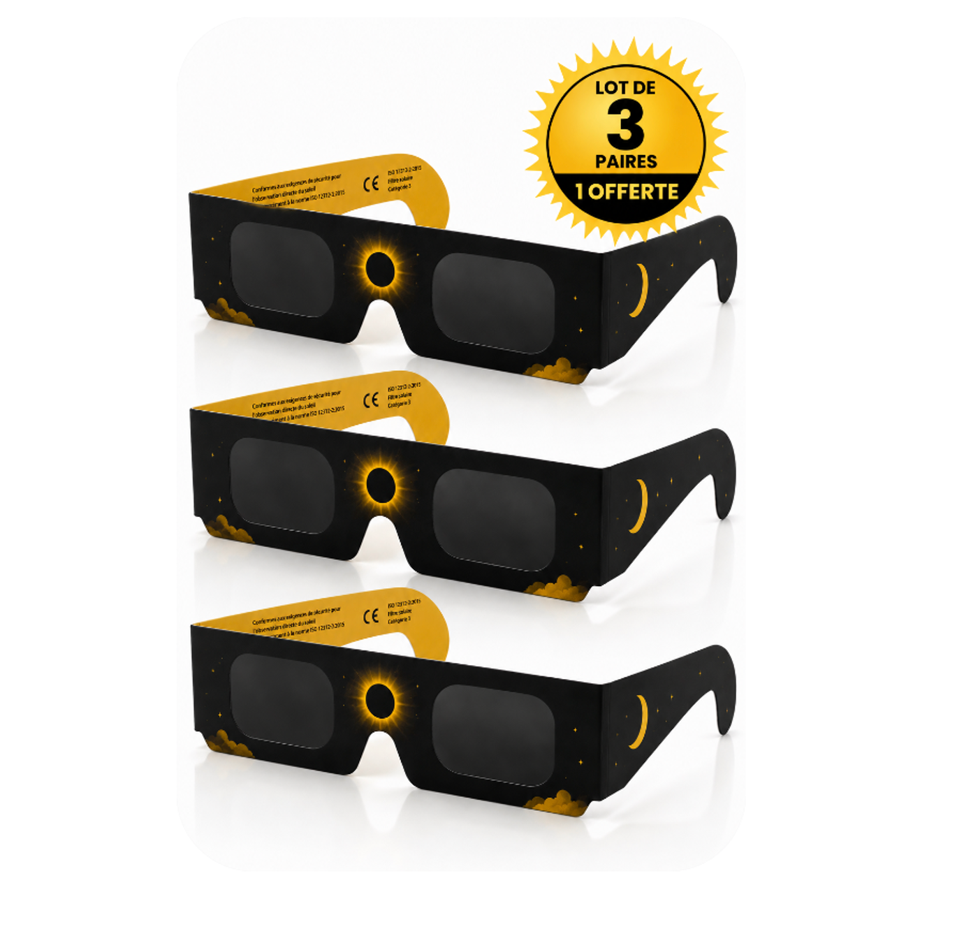 Lunettes Éclipse Solaire